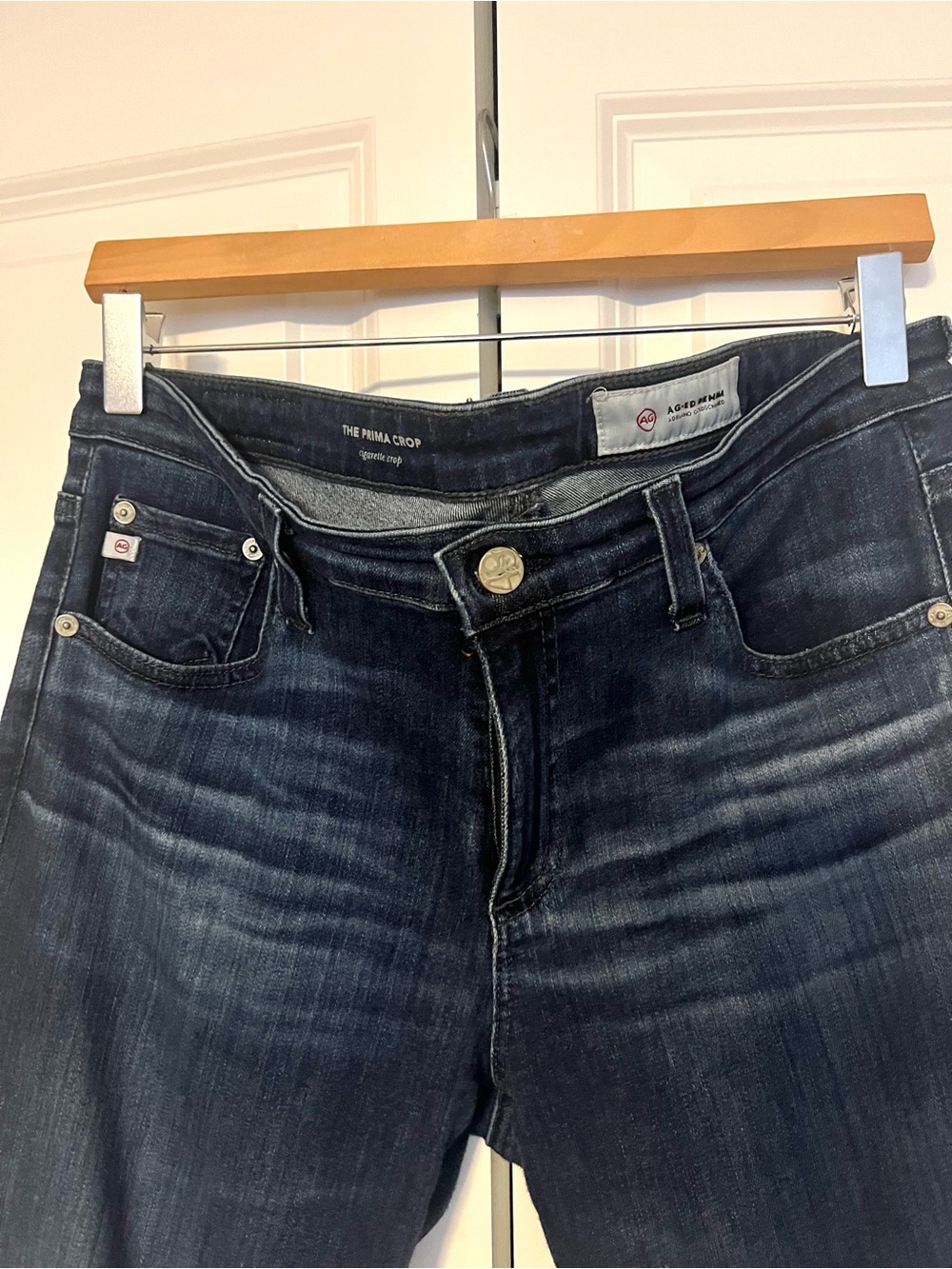 AG Adriano Goldschmied The Prima Cigarette Crop Jeans, Size 30 - Picture 7 of 15